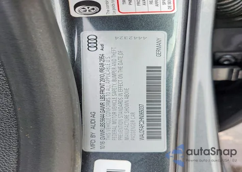 2017 Audi S7 Prestige z USA, uszkodzony, nr VIN WAU2FAFC2HN065037